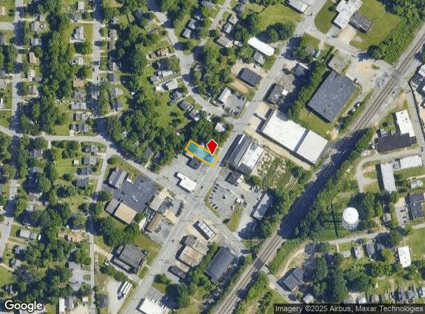 2106 W English Rd, High Point, NC Parcel Map
