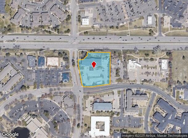 1426 Oakridge Dr, Fort Collins, CO Parcel Map