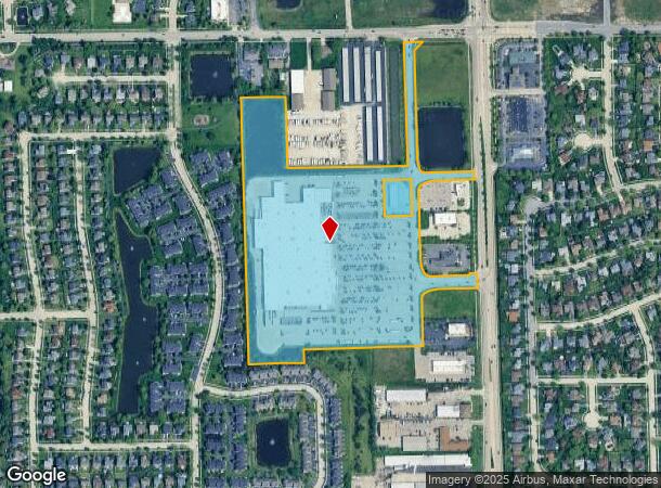  1401 Root St, Crest Hill, IL Parcel Map