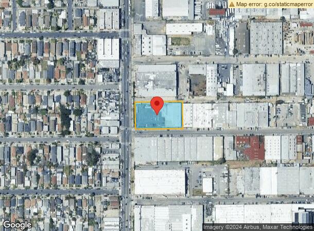  615 E 61St St, Los Angeles, CA Parcel Map