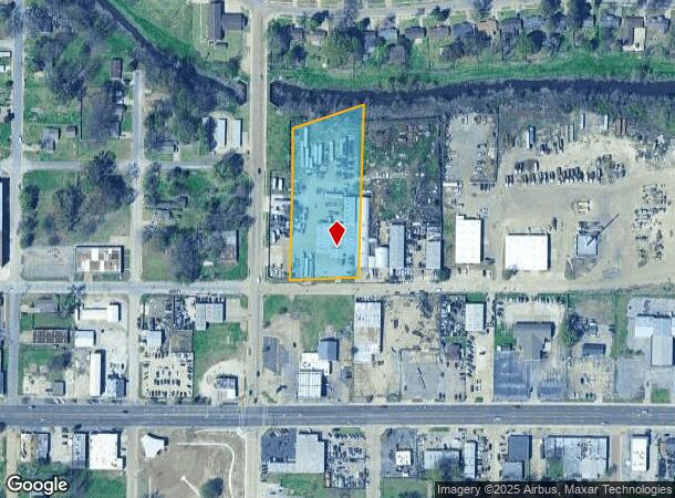 1408 Thompson Ave, West Memphis, AR Parcel Map