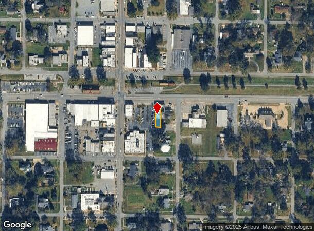  117 E Front St, Lonoke, AR Parcel Map