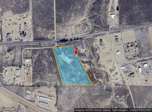  2603 E Main St, Rangely, CO Parcel Map