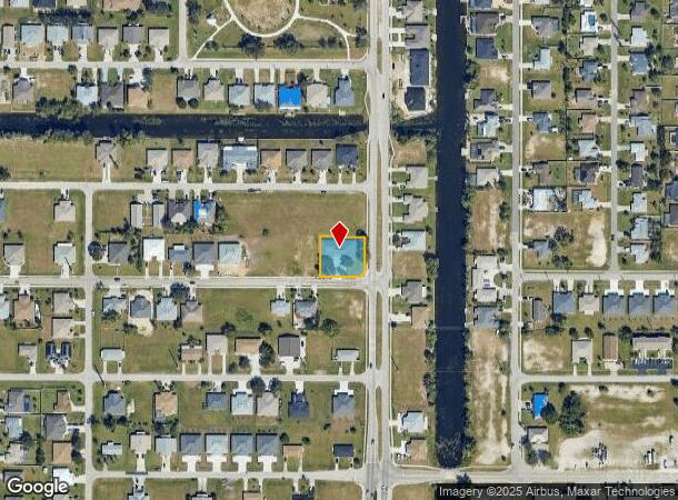 717 Se 8Th St, Cape Coral, FL Parcel Map