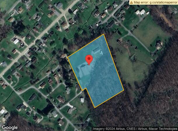  1815 Sunnyview Ln, Fairmont, WV Parcel Map