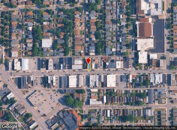  1341 119Th St, Whiting, IN Parcel Map