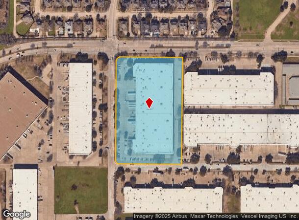  2940 Eisenhower St, Carrollton, TX Parcel Map