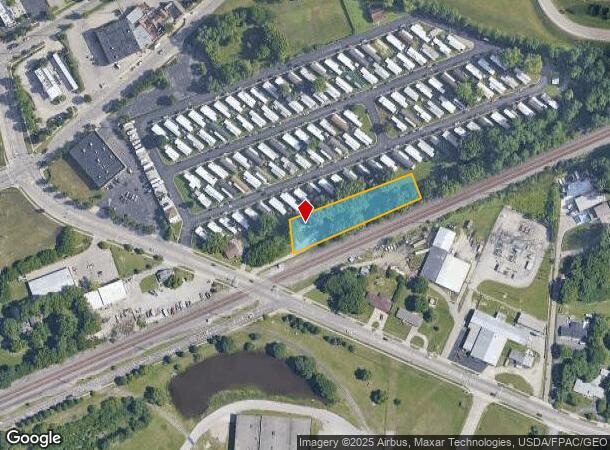 74 W Alex Bell Rd, West Carrollton, OH Parcel Map