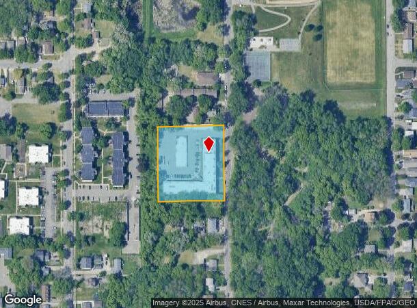  1337 Arkwright St, Saint Paul, MN Parcel Map