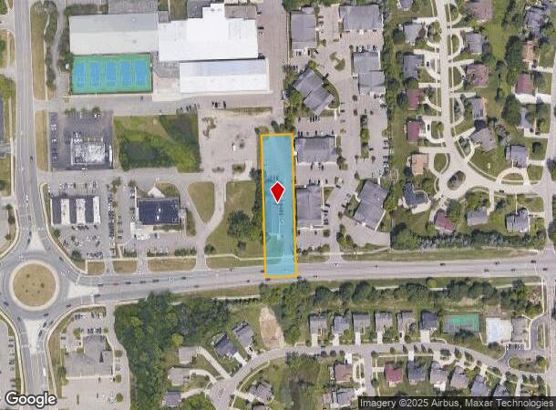 6034 W Maple Rd, West Bloomfield, MI Parcel Map