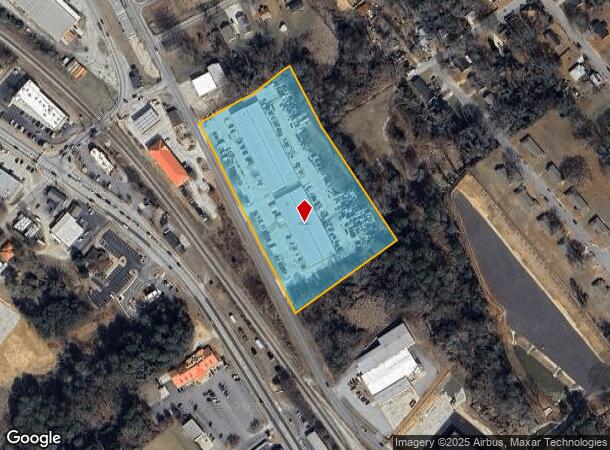 136 E Midland Ave, Winder, GA Parcel Map