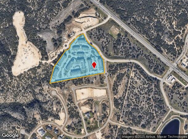  5511 Caprock Summit Dr, Austin, TX Parcel Map