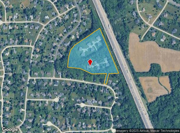 9633 Bagly Dr, Roscoe, IL Parcel Map