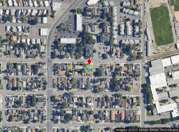 1605 I St, Sparks, NV Parcel Map