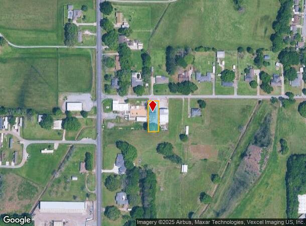539 Ole Colony Rd, Lafayette, LA Parcel Map
