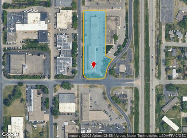  7920 University Ave Ne, Minneapolis, MN Parcel Map