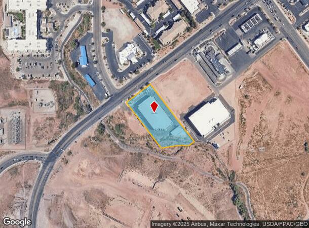 2012 E Riverside Dr, Saint George, UT Parcel Map