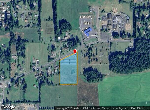  1200 Monte Elma Rd, Elma, WA Parcel Map