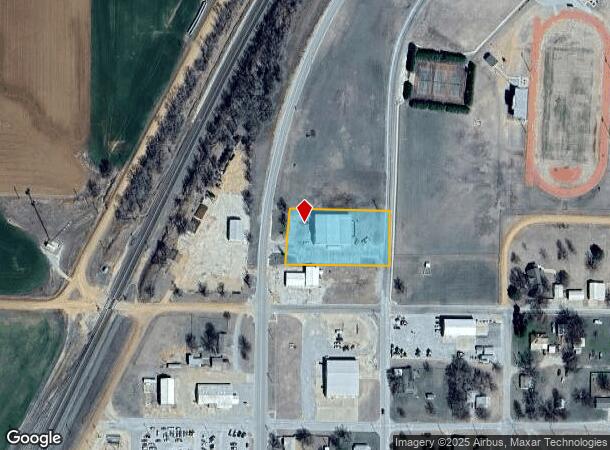 800 N 7Th St, Kiowa, KS Parcel Map