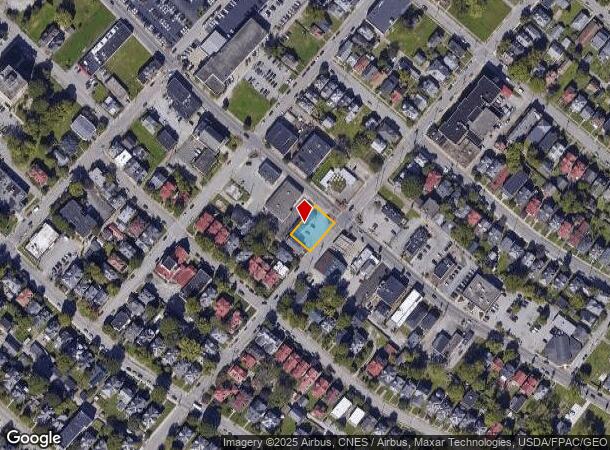 1429 Washington St E, Charleston, WV Parcel Map
