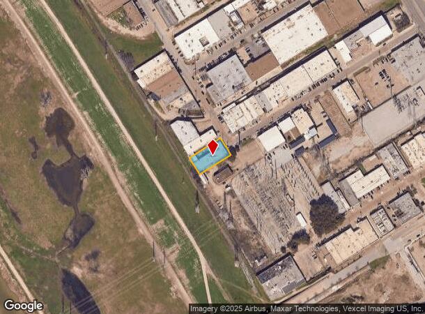  1001 E Levee St, Dallas, TX Parcel Map