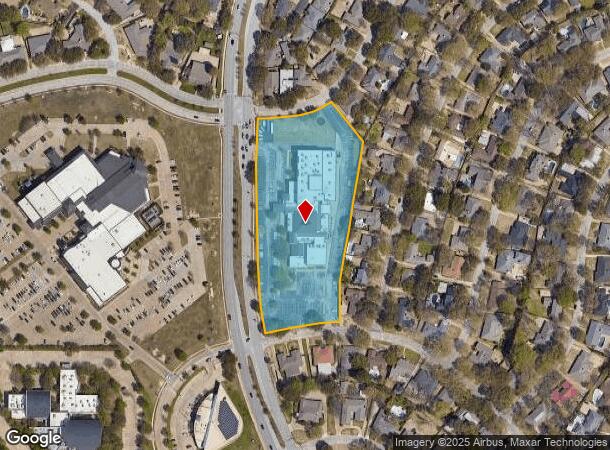  3901 S Hulen St, Fort Worth, TX Parcel Map