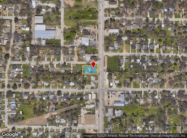  2207 N Beach St, Haltom City, TX Parcel Map