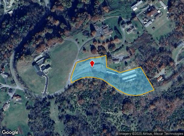 206 Matney Rd, Cedar Bluff, VA Parcel Map