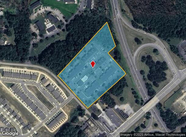  210 Sunset Dr, Salisbury, NC Parcel Map