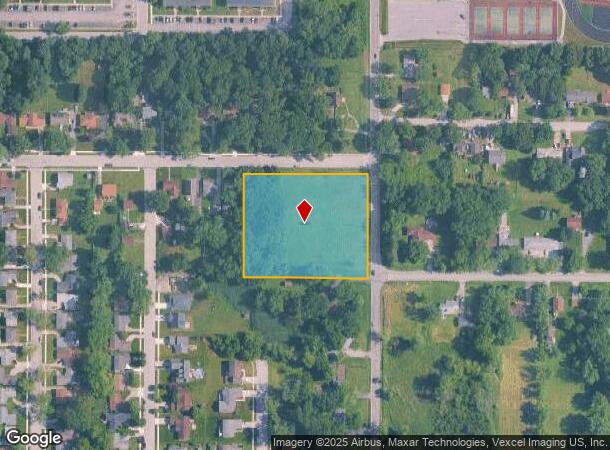 1001 E 40Th Pl, Griffith, IN Parcel Map