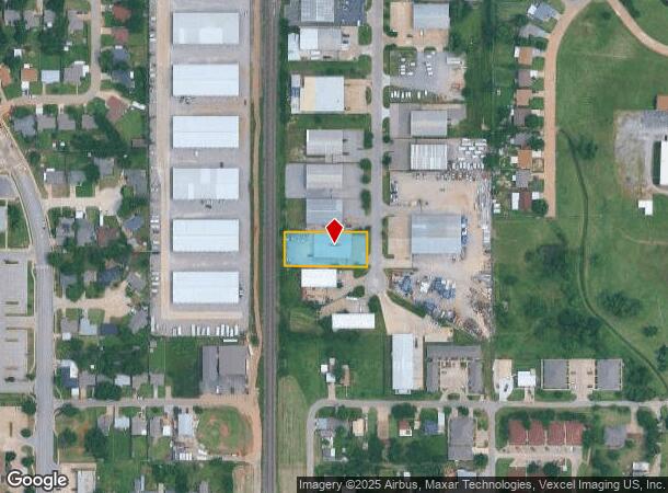  601 Messenger Ln, Moore, OK Parcel Map