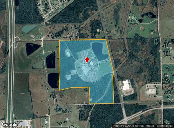 4005 Technology Rd, Angleton, TX Parcel Map