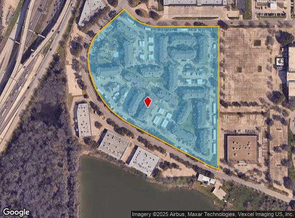 10106 Technology Blvd W, Dallas, TX Parcel Map