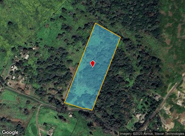 128 Kealakapu Rd, Kula, HI Parcel Map