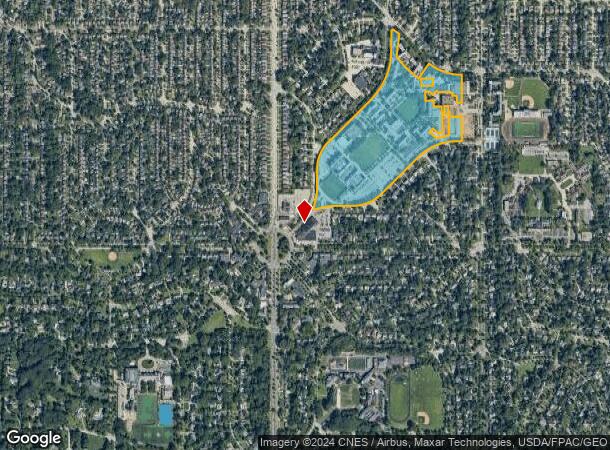  20700 N Park Blvd, Cleveland, OH Parcel Map