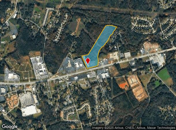 13710 E Wade Hampton Blvd, Greer, SC Parcel Map