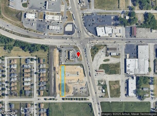  14710 Dixie Hwy, Harvey, IL Parcel Map