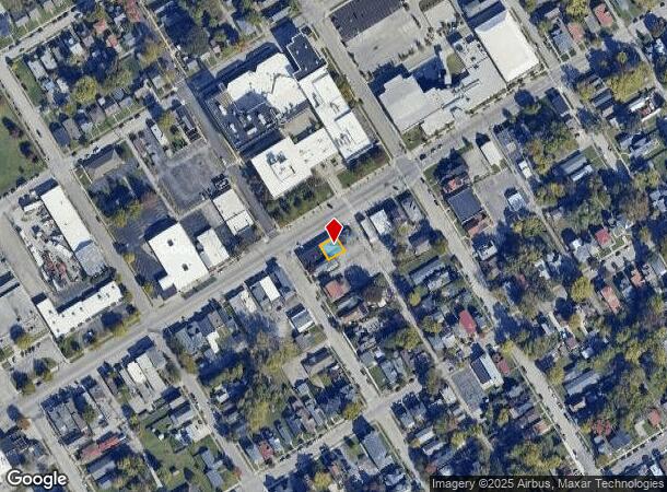  510 E Court Ave, Jeffersonville, IN Parcel Map