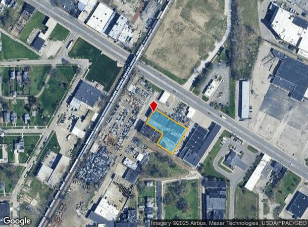  2298 Smead Ave, Toledo, OH Parcel Map