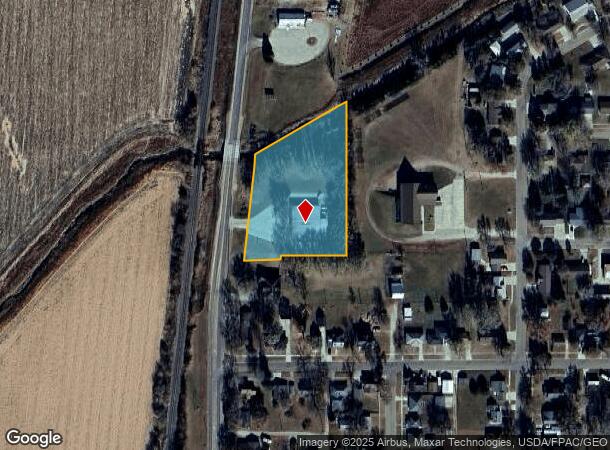 1672 Northwest Blvd, Sibley, IA Parcel Map