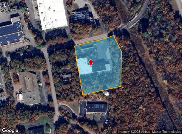 375 Hopping Brook Rd, Holliston, MA Parcel Map