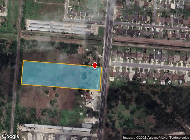 804 S Paredes Line Rd, Los Fresnos, TX Parcel Map