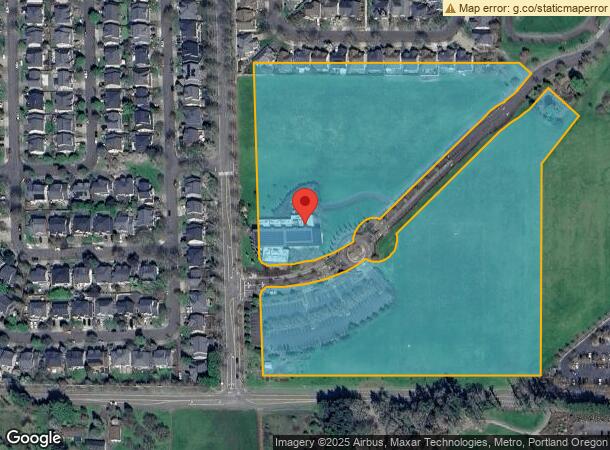  135 N Werth Blvd, Newberg, OR Parcel Map