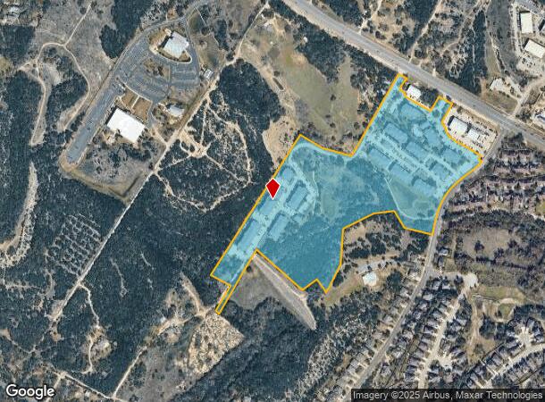  8715 W Highway 71, Austin, TX Parcel Map