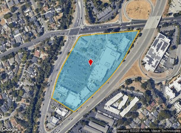  2302 Almaden Rd, San Jose, CA Parcel Map