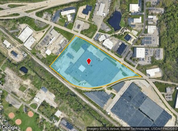  2700 Gilchrist Rd, Akron, OH Parcel Map