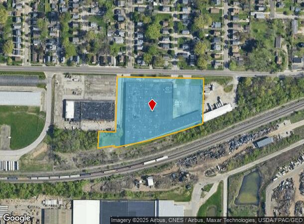 820 W Wilbeth Rd, Akron, OH Parcel Map