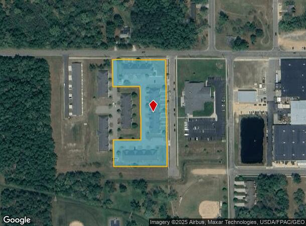  549 W North St, Adams, WI Parcel Map