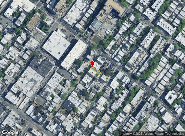  1676 George St, Ridgewood, NY Parcel Map