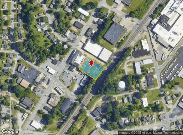  103 Whittier Ave, High Point, NC Parcel Map